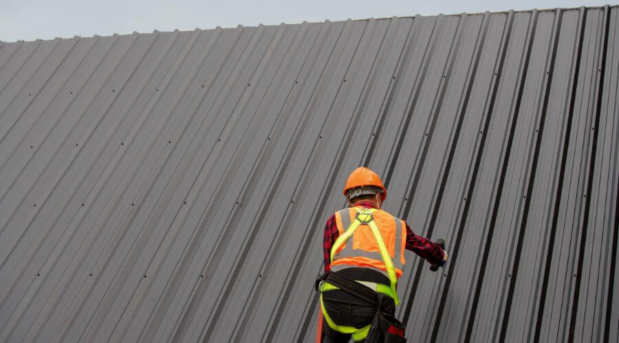 Professional metal roof installation services in Tilden, TX